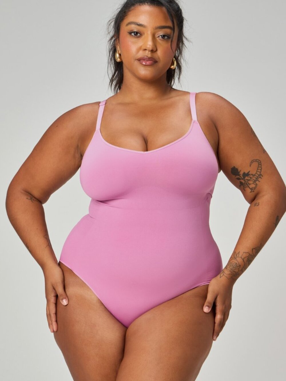 Fabletics X Yitty Hot Pink Shaping Bodysuit Size 3X/4X